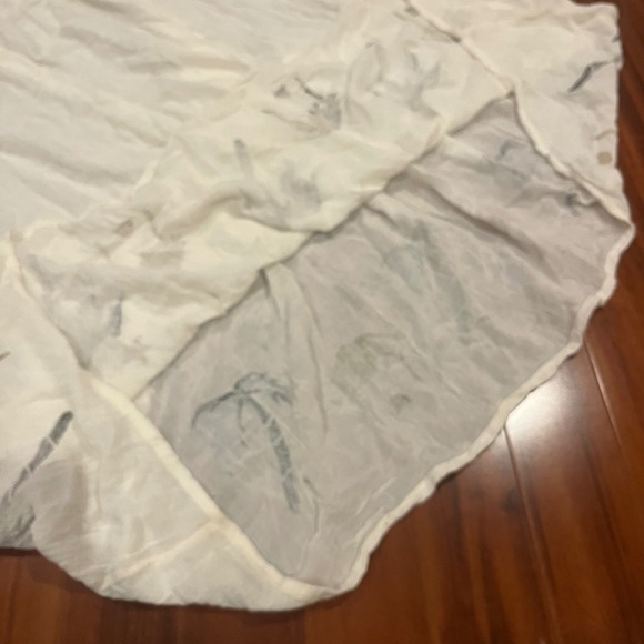 Bread Artsy Maxi Dress The Stuff of Life Cream Geometric Art to Wear Boho Size 1 - Picture 4 of 7